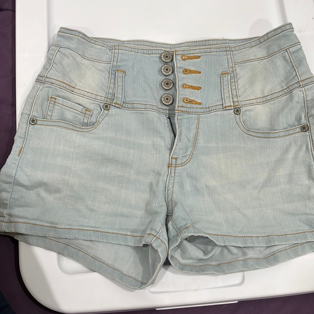 Wax Jean shorts